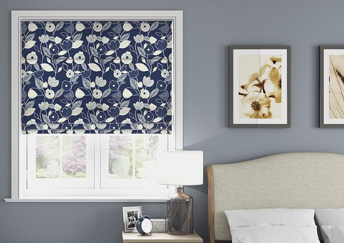 Nordic, Indigo - Roman Blind - Image 3